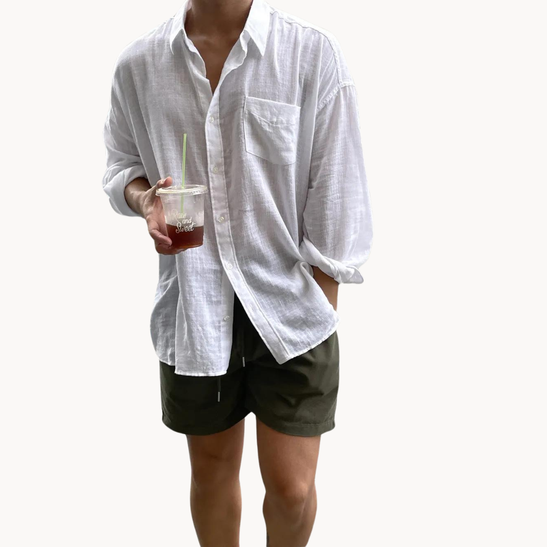 Adamo Linen Blend Shirt