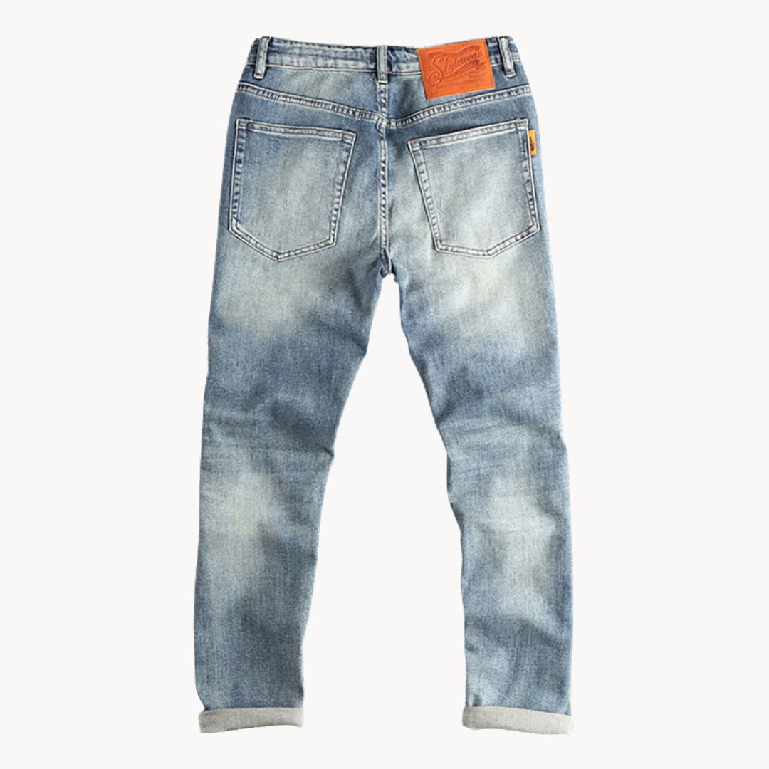 Apollo Light Blue Washed Denim