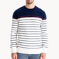 Atlantic Stripe Cotton Sweater