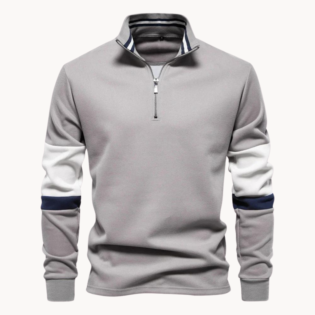 Sultan Quarter-Zip Sweater