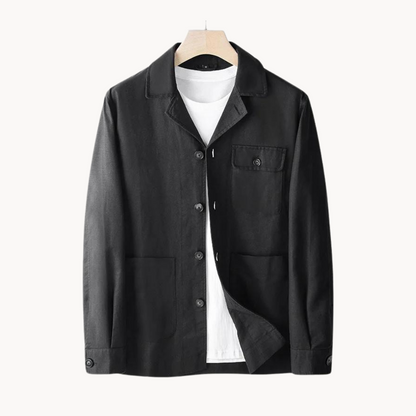 Ewan Cotton Linen Jacket