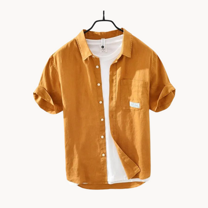 Silvio Linen Short Sleeve Shirt