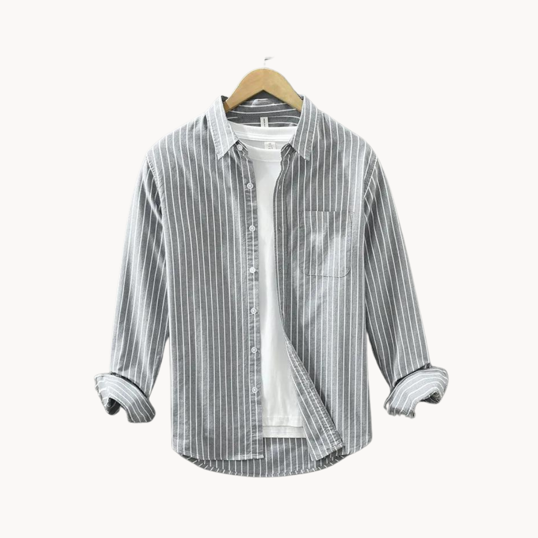 Ciro Cotton Stripe Shirt