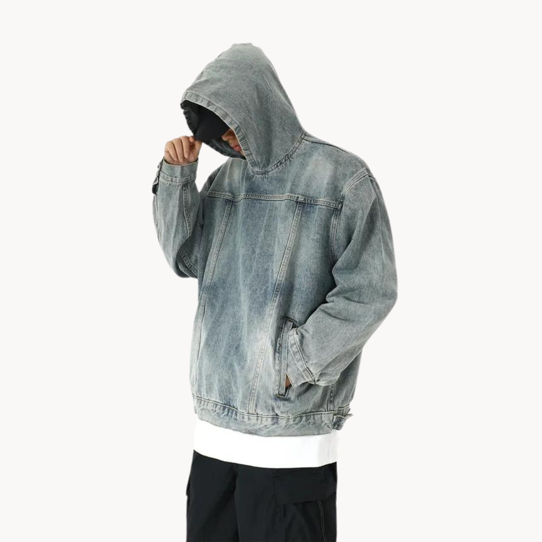 Vantage Denim Hoodie