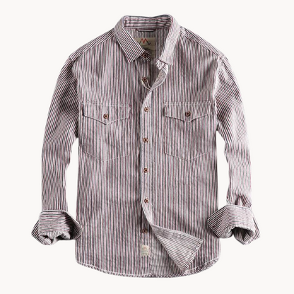 Neven Pencil Stripe Shirt