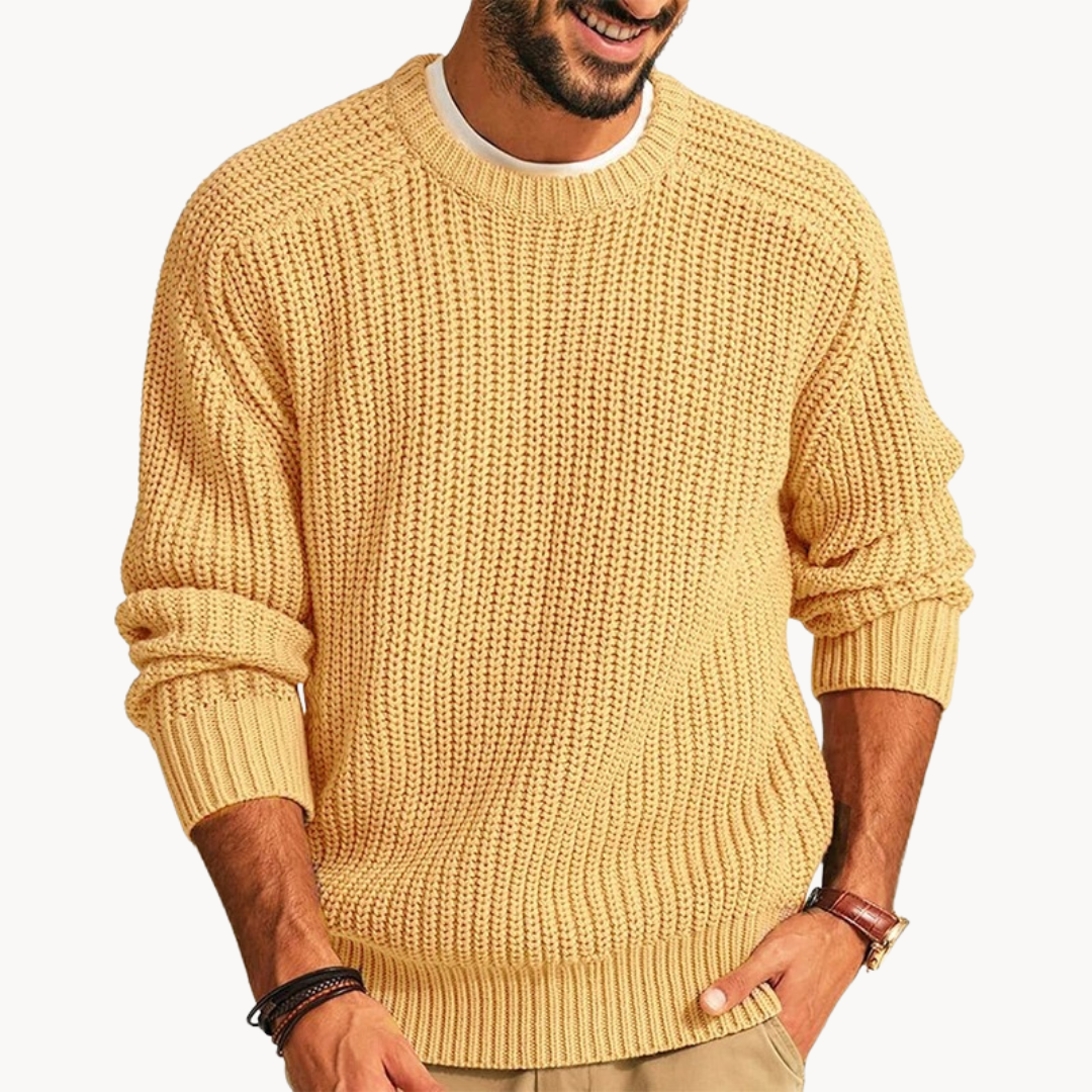 Quade Waffle Knit Sweater