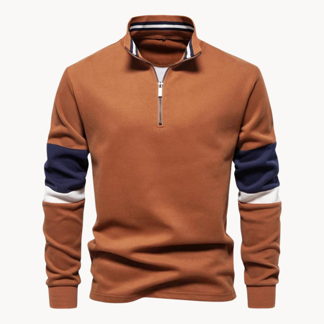 Sultan Quarter-Zip Sweater