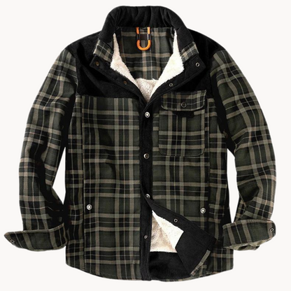 Boulder Fleece-Lined Plaid Shirt