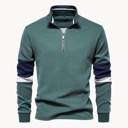 Sultan Quarter-Zip Sweater