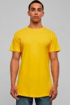 2trendy Brands Urban Classics URBAN CLASSICS Shaped Long Tee Chrome Yellow