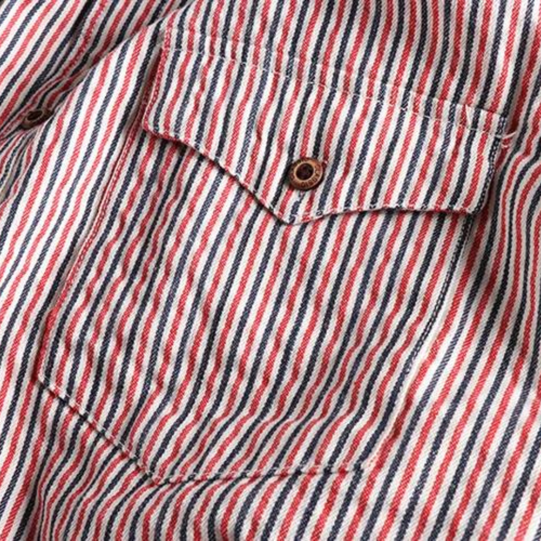 Neven Pencil Stripe Shirt