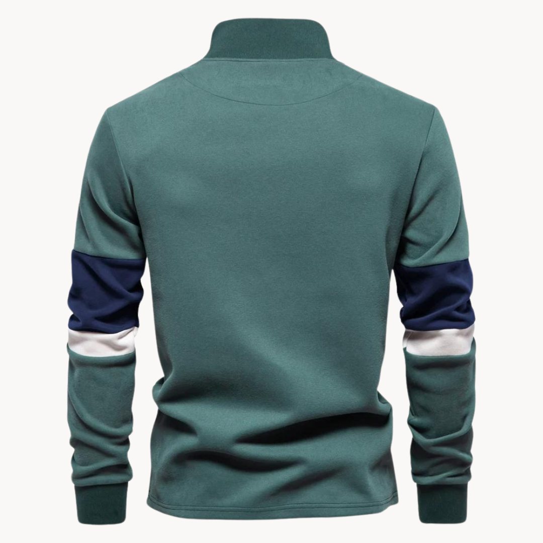 Sultan Quarter-Zip Sweater