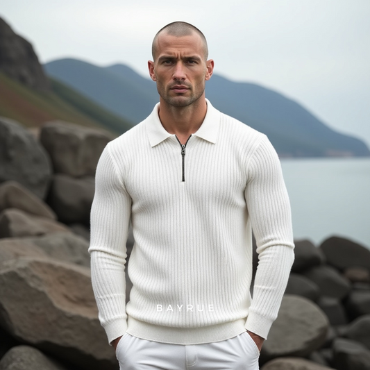 Eamon Quarter Zip Sweater