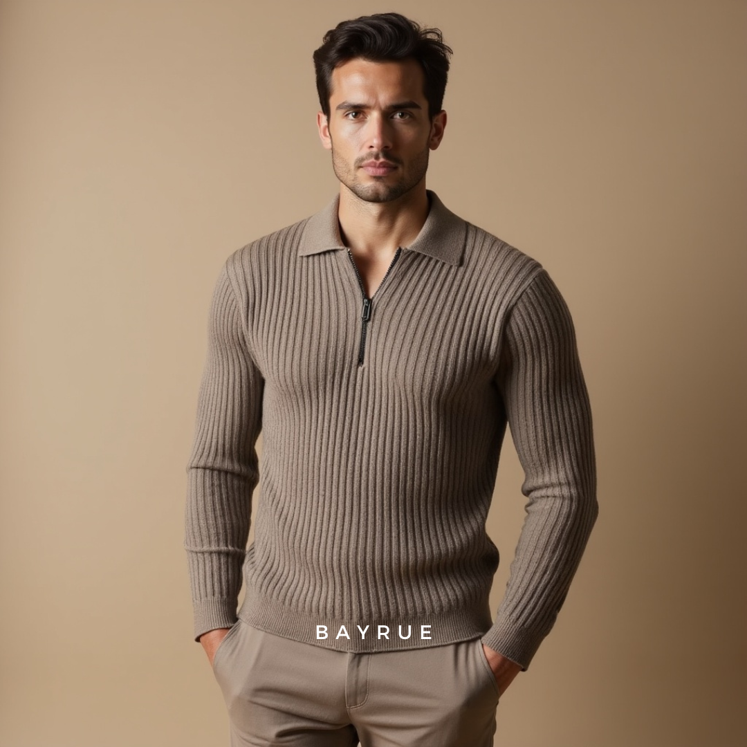 Eamon Quarter Zip Sweater