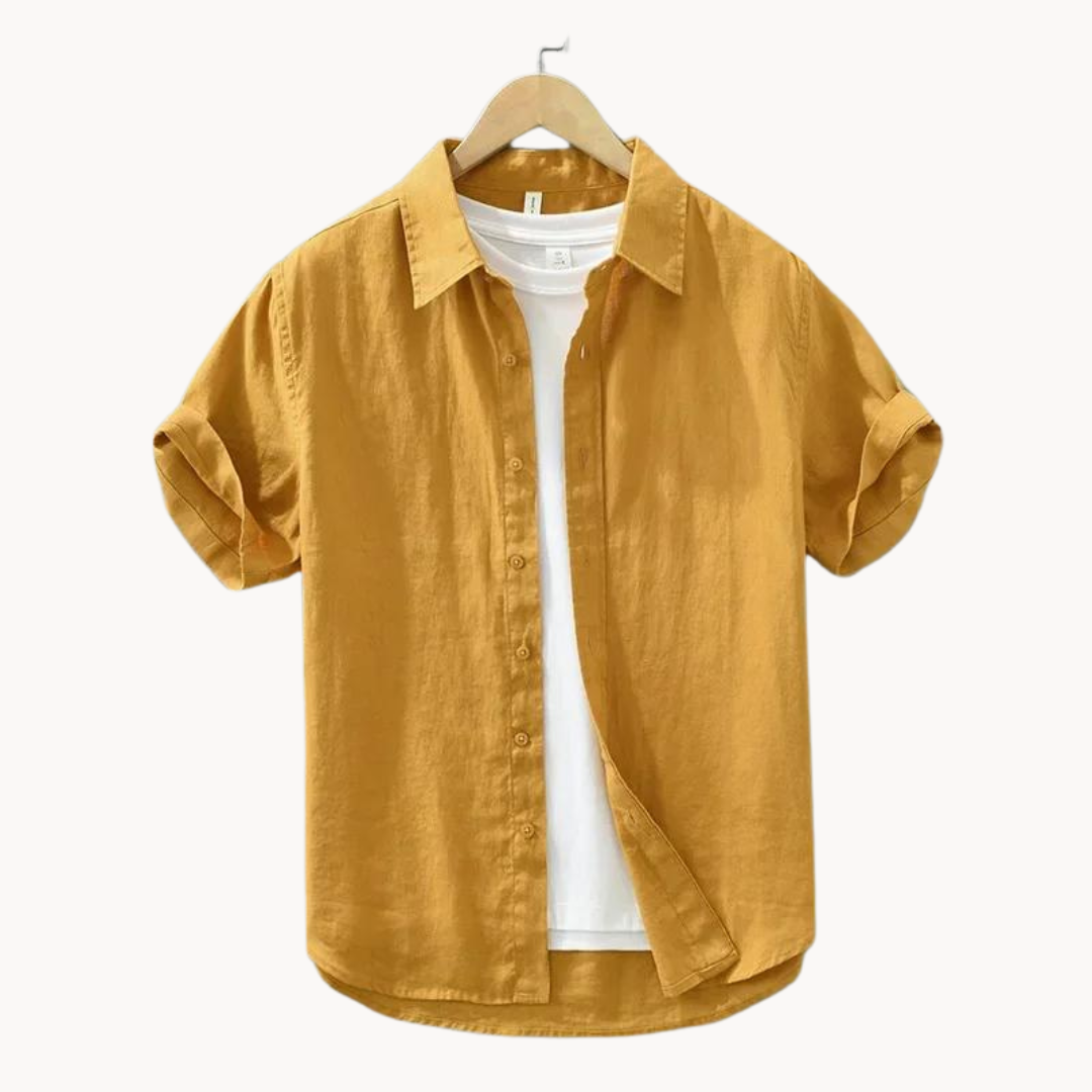 Modena Linen Short Sleeve Shirt