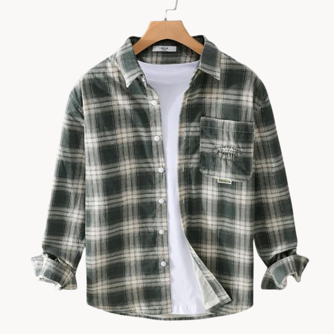 Highland Plaid Flannel Shirt