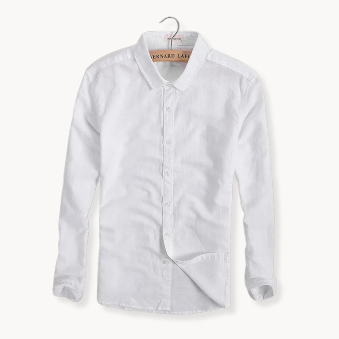 Seafarer Slim Fit Linen Blend Shirt