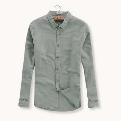 Seafarer Slim Fit Linen Blend Shirt