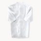 Niall Half Sleeve Linen Shirt