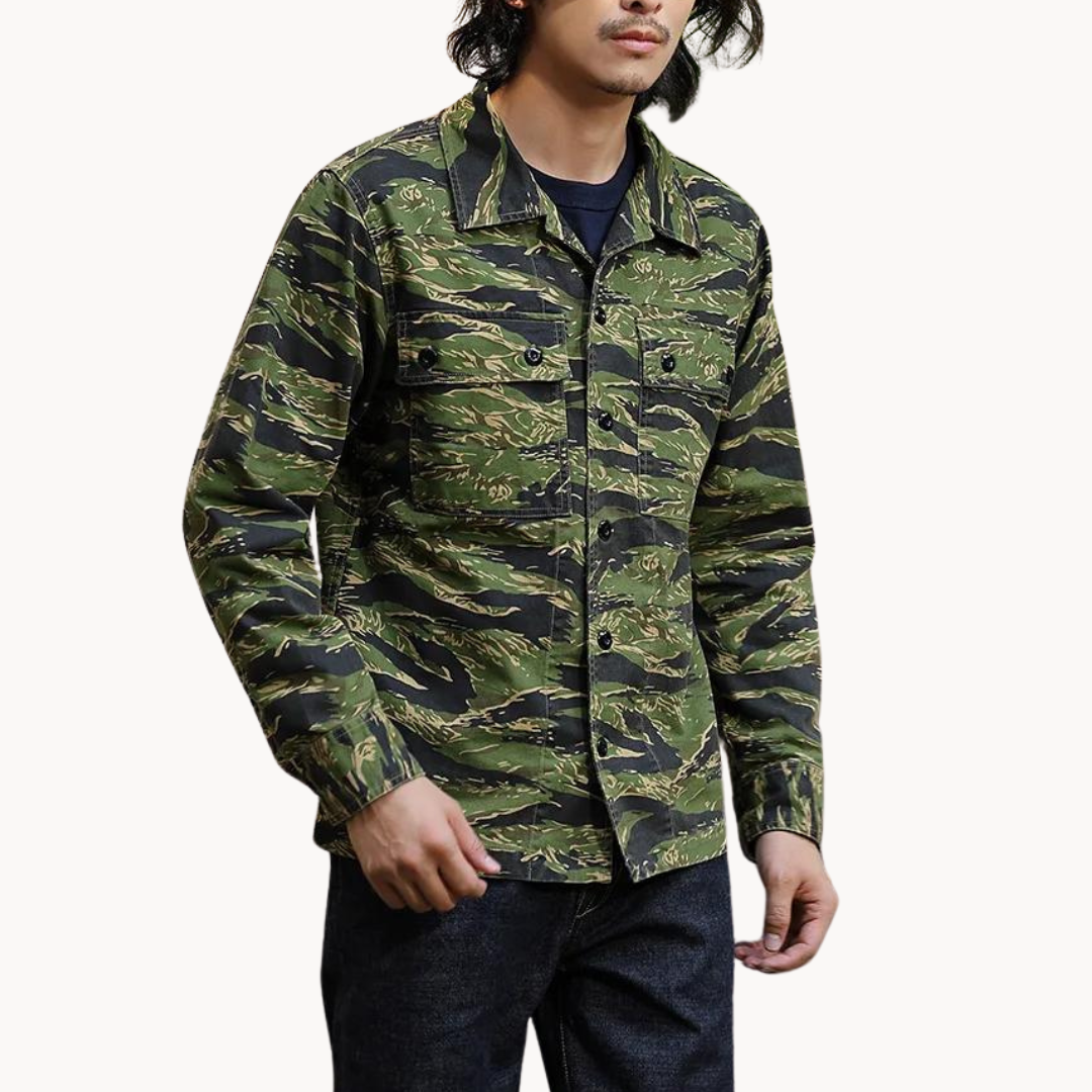 Terrain Cotton Military Jacket