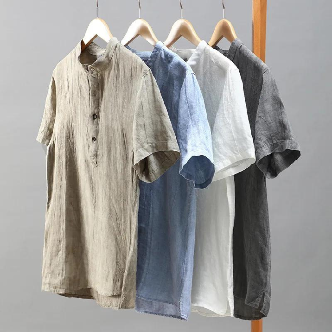 Oceanic Pure Linen Shirt