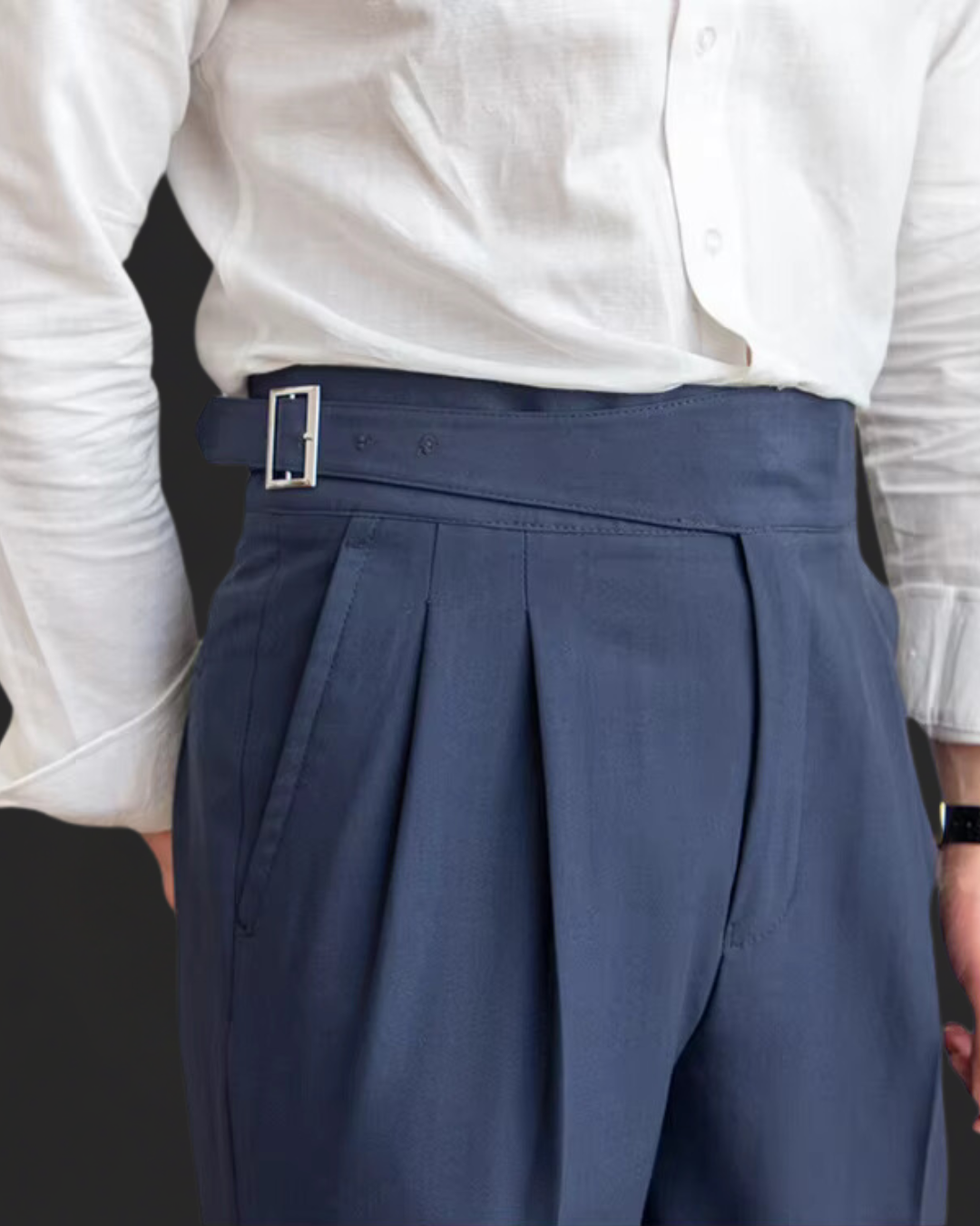 Costa Pleated Gurkha Trouser