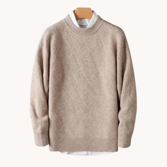 Jacquard Knit Sweater