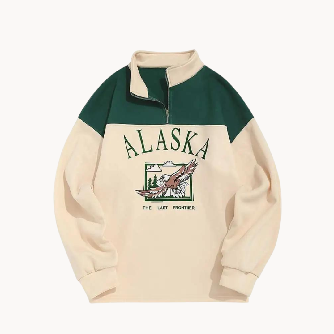 AK Quarter Zip Sweater