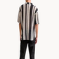 Lasse Full-Placket Stripe Shirt