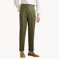 Vento Linen Cotton Pleated Trouser