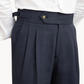 Vento Linen Cotton Pleated Trouser