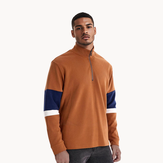 Sultan Quarter-Zip Sweater