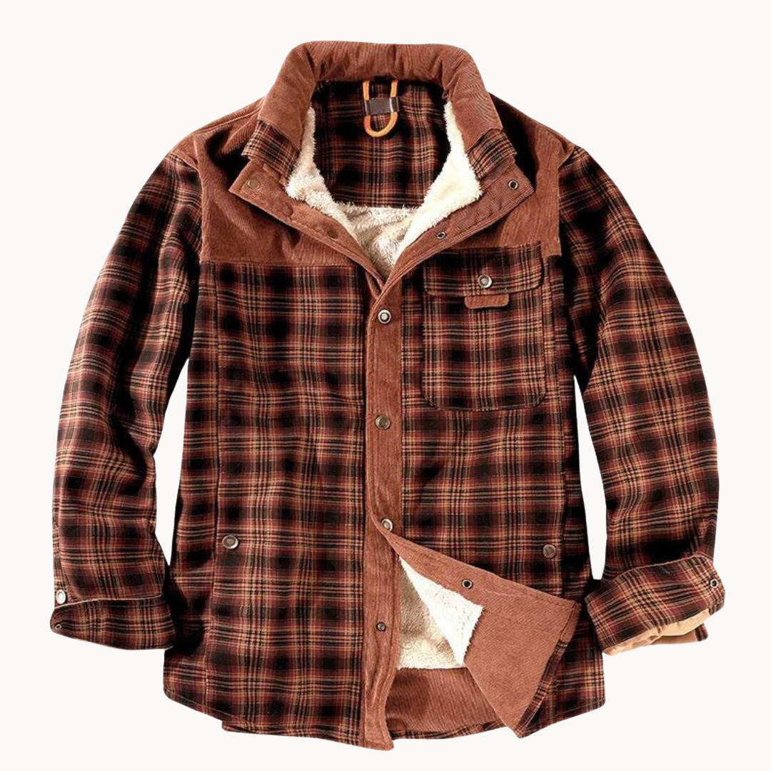 Boulder Fleece-Lined Plaid Shirt