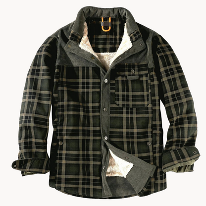 Boulder Fleece-Lined Plaid Shirt