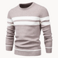 Field Stripe Cotton Crewneck