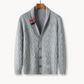 Cable Knit Wool Cardigan