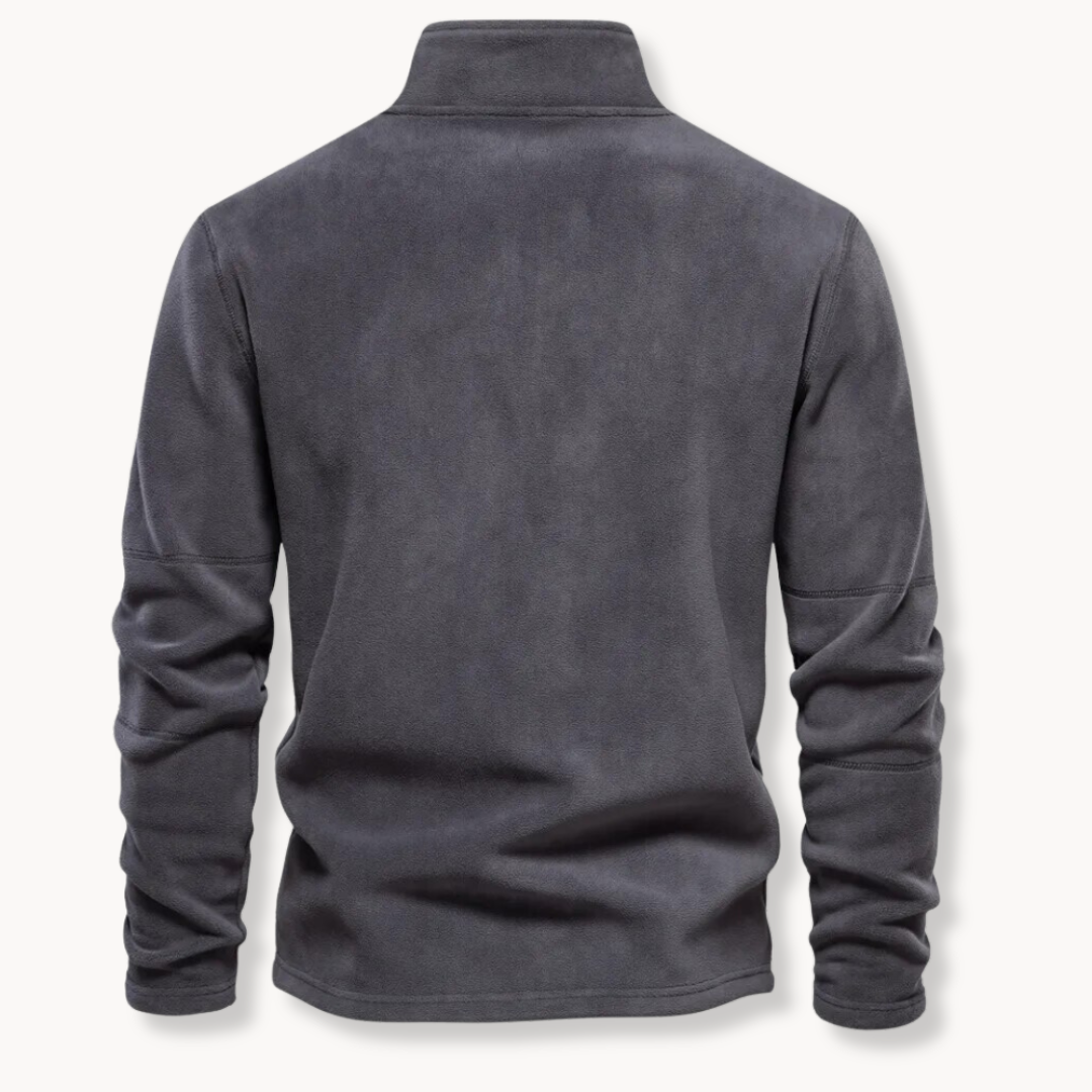 Kael Quarter Zip Fleece Sweater