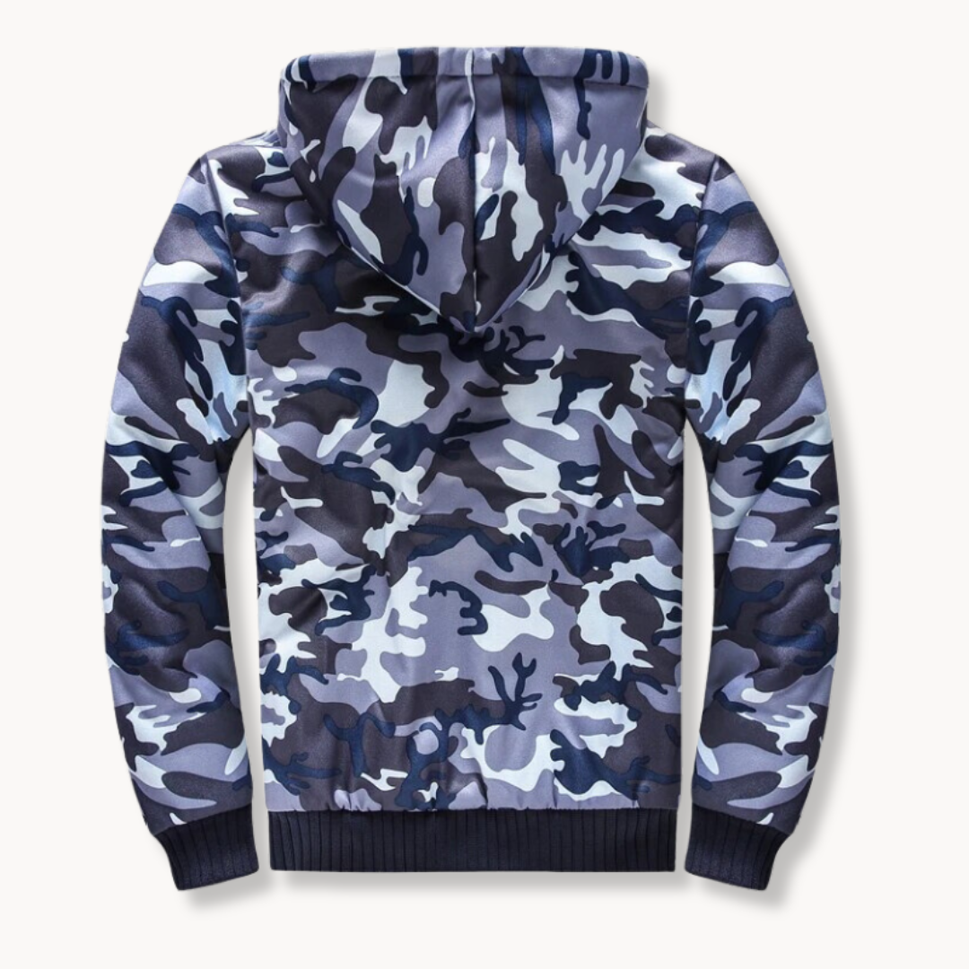 Winter Plush Camo Jacket