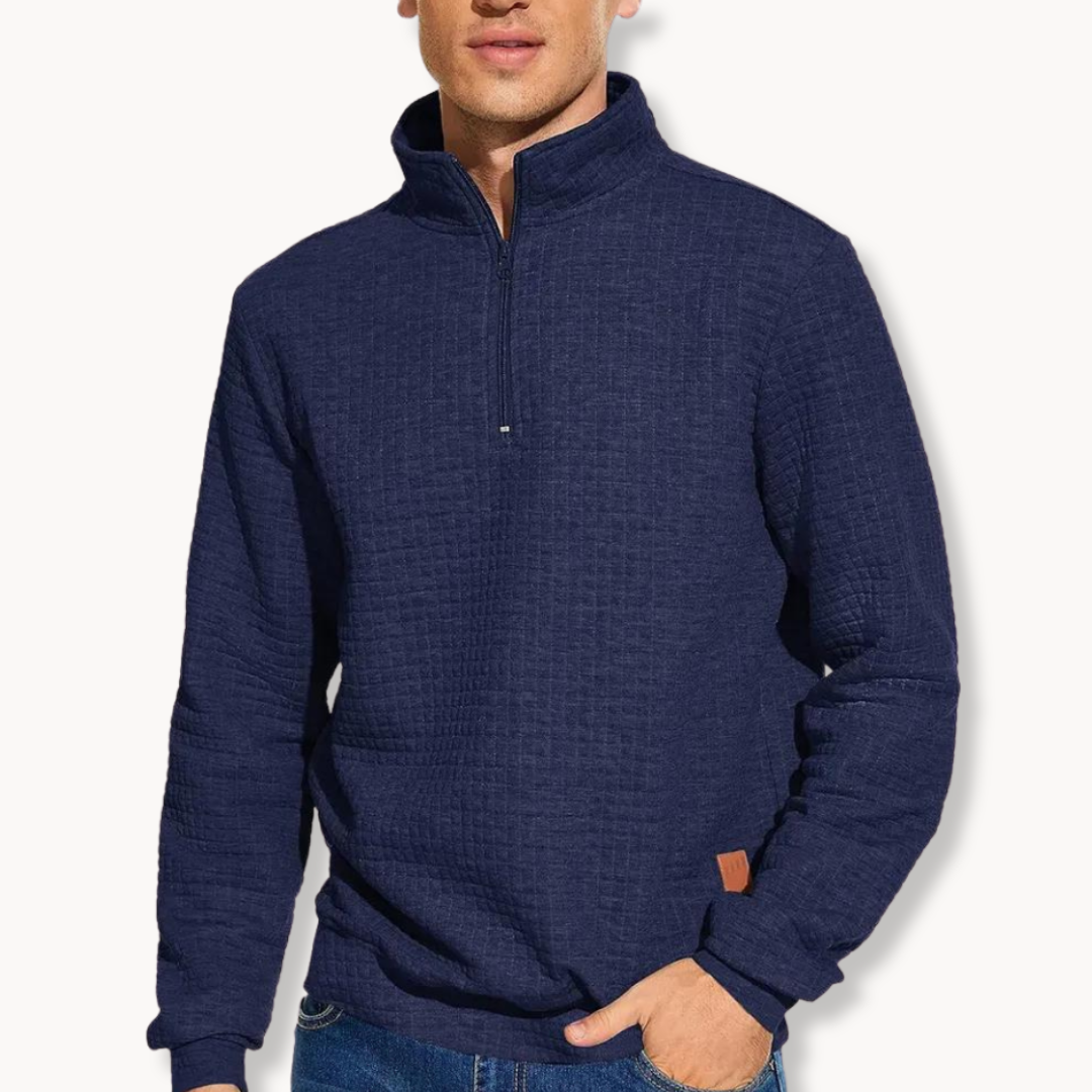 Rafael Quarter Zip Sweater