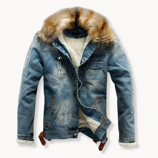 Sherpa Lined Denim Jacket