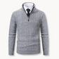 Rib Knit Quarter Zip Sweater