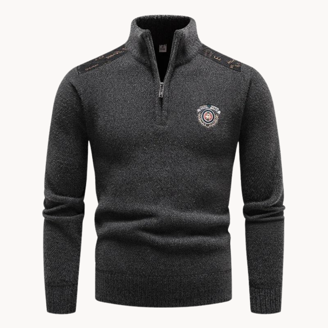 Ludo Quarter Zip Sweater