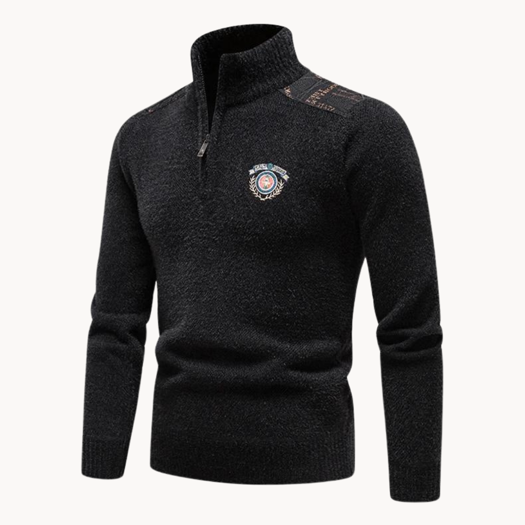 Ludo Quarter Zip Sweater