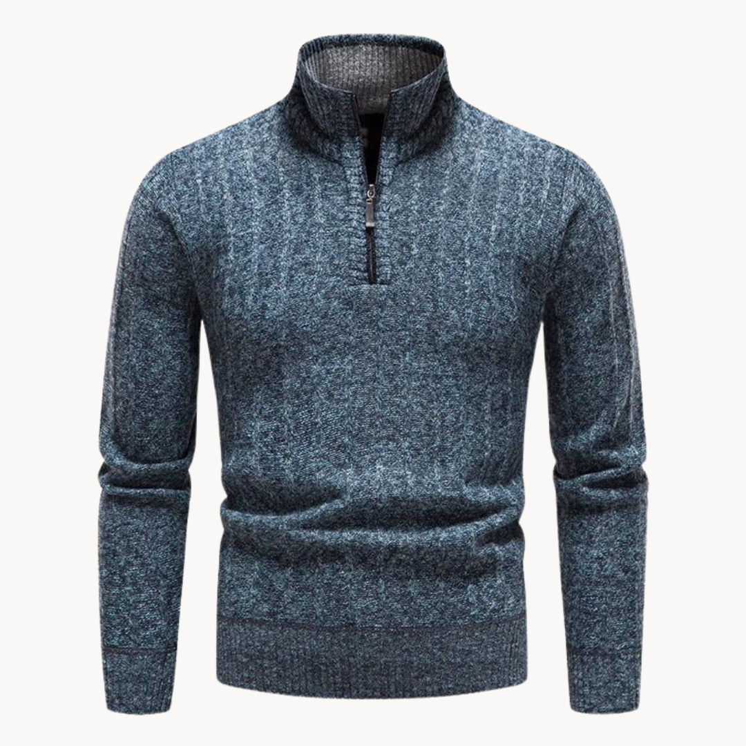 Nolan Quarter Zip Sweater