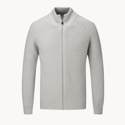 Ridgeline Cashmere Zip Sweater