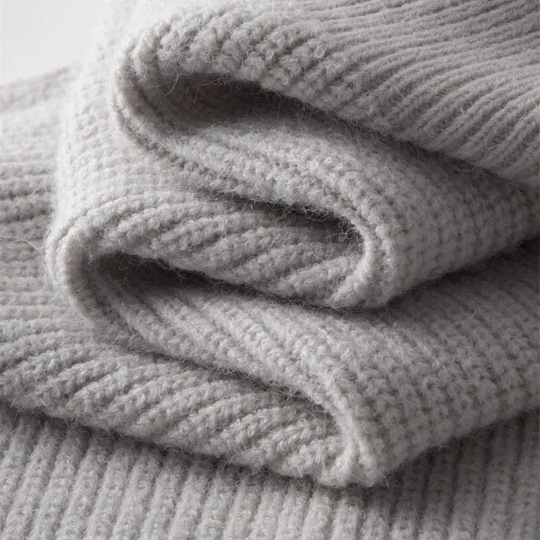 Ridgeline Cashmere Zip Sweater