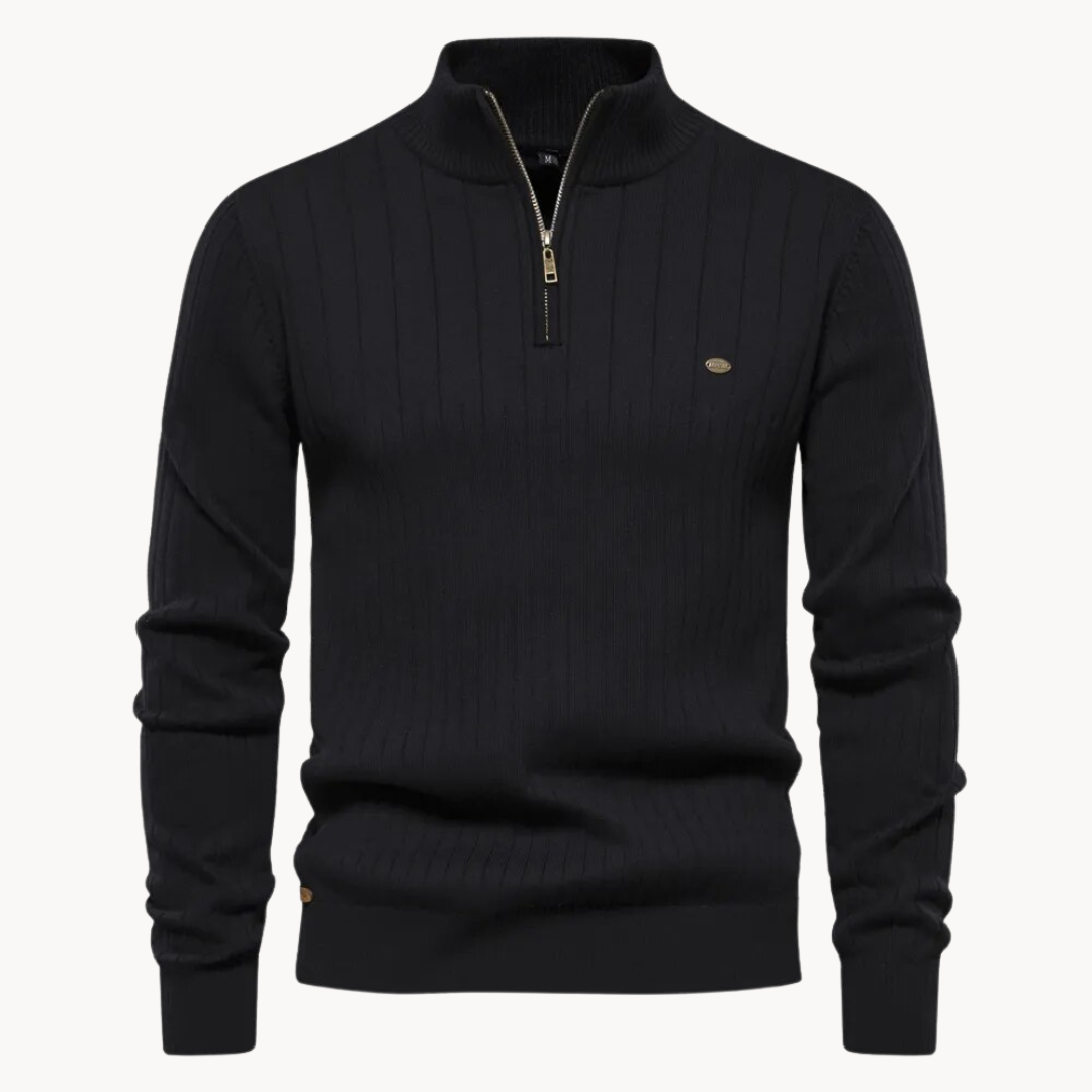 Ry Quarter Zip Sweater