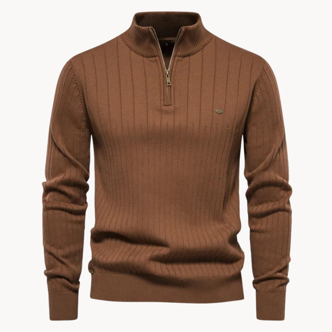 Ry Quarter Zip Sweater