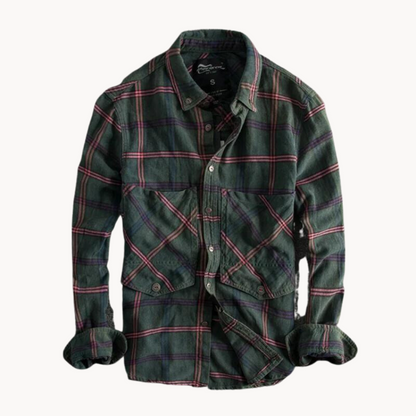 Autumn Ember Plaid Flannel