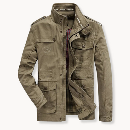 Rugged Explorer Cargo Jacket